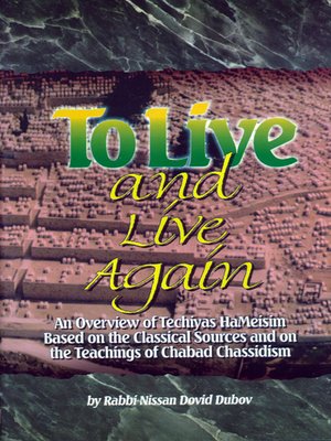 cover image of To Live and Live Again